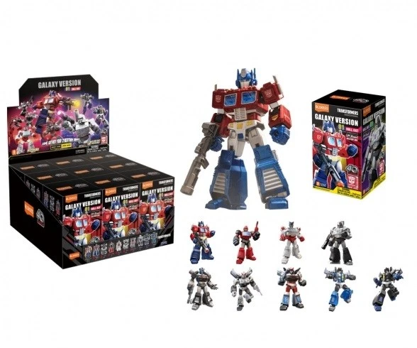Dickie 201120010 - Blokees Figure - Transformers Galaxy 01 (9Stk) - Neu