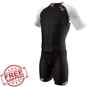 Sparx Mens Elite Aerosuit Triathlon Suit Short Sleeve