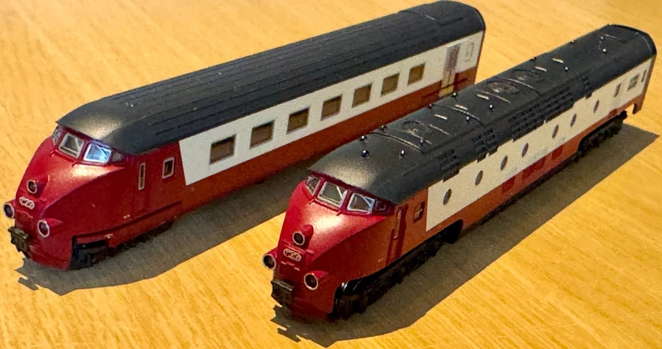 Minitrix 12224 Netherlands/Switzerland TEE set type RAm, N Scale - Image 3 of 4
