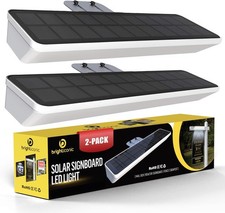 Solar Real Estate Agent Sign Lights Wireless Dusk to Dawn LED Outdoor Sign Light