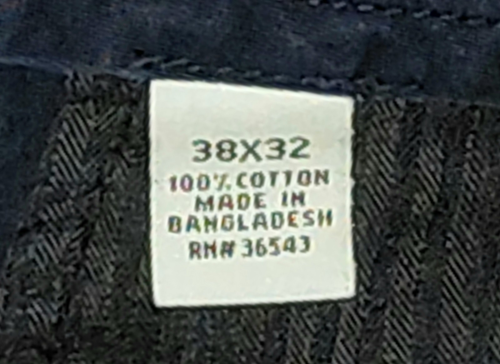 Calvin Klein Men’s Navy Blue Slim Fit Chinos Cotton Pants 36x30 thumbnail 10