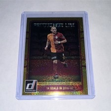 Panini 2016-17 Donruss Soccer Wesley Sneijder Galatasaray Production Line #32