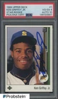 Ken Griffey Jr. HOF Signed Autograph 1989 Upper Deck Rookie Card 1 PSA 10 AUTO