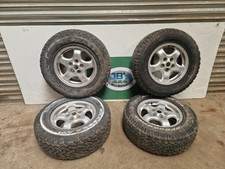 LAND ROVER DISCOVERY 2 TD5 SET OF 4 WHEELS AND TYRES