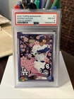 SHOHEI OHTANI 2025 TOPPS MURAKAMI TOKYO SERIES #1 Los Angeles Dodgers PSA 8