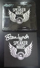 STAN LYNCH / TOM PETTY - AUTOGRAPHED  THE SPEAKER WARS  SIGNED ART CARD & NEW CD