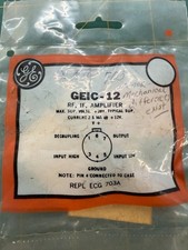 GEIC-12 RF IF Amplifier line ECG703A NTE703A