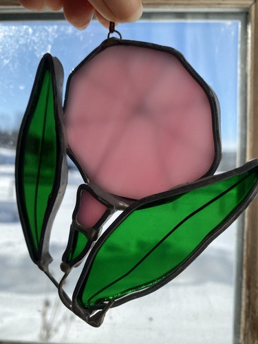 Stained Glass Flower Suncatcher Ornament Home Decor - Picture 3 of 3