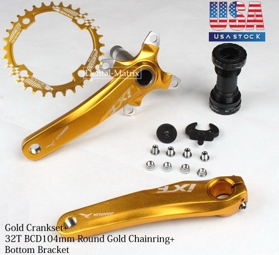 SNAIL 32t 104BCD Narrow Wide Chainring MTB Bike Crankset 170