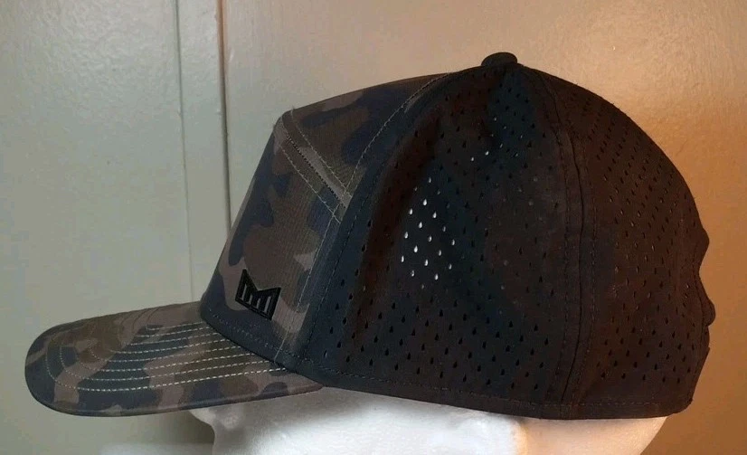 MELIN Trenches Icon Hydro Hat Olive Camo Snapback Classic Adjustable 58cm - Image 4 of 4