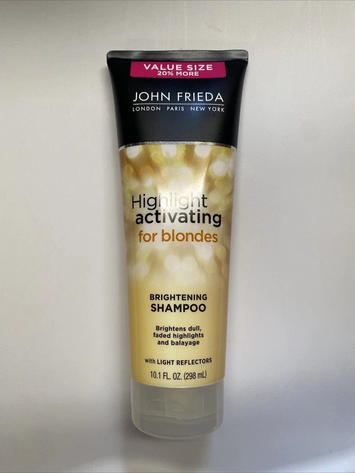 Champú iluminador activador John Frieda Highlight para rubias 10,1 oz Foto 2 de 4