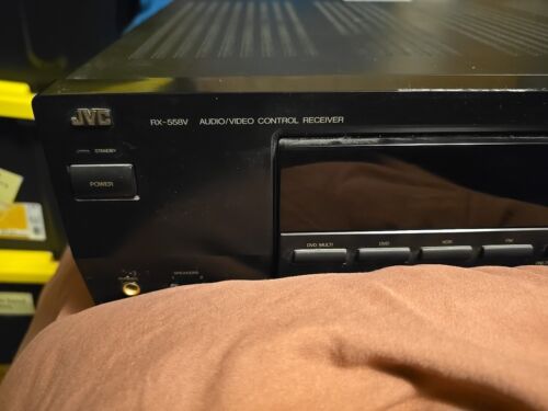 JVC RX-558VBK / JVC RX-558V AUDIO VIDEO 5.1 SURROUND RECEIVER - Picture 2 of 11