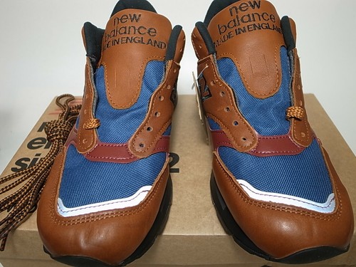 NEW BALANCE MH150TN 1500 RAINER BROWN NAVY MADE IN ENGLAND US7 - Picture 7 of 12