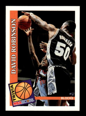 1992-93 Hoops #481 David Robinson