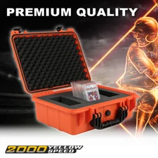 OG Graded Card Storage Box Heavy Duty Weatherproof Case Slab Holder + Protector