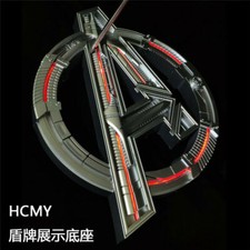 The Avengers Captain America Shield Base LED Cospaly Prop Display Stand Model