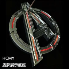 The Avengers Captain America Shield Base LED Cospaly Prop Display Stand Model