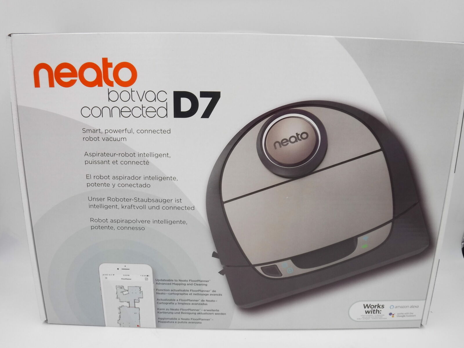 Neato Botvac D7 Robotic Vacuum Cleaner - 945-0270 for sale online | eBay