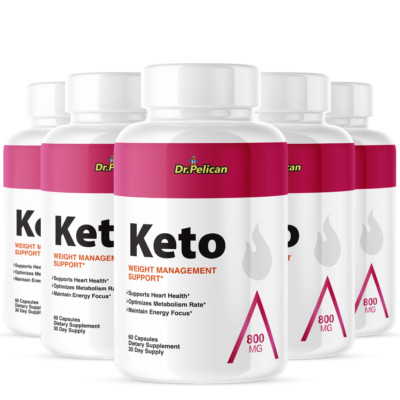 KETO - Keto & Weight Support- 5 Bottles- 300 Capsules