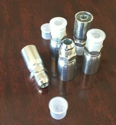 GATOR 5 PK MJ-08-08 Hydraulic Hose Crimp Fittings 1/2" x #8 Male JIC HY, U Series