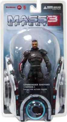 DC Unlimited Mass Effect 2 Series 1 Shepard Action Figure NEW Case Fresh