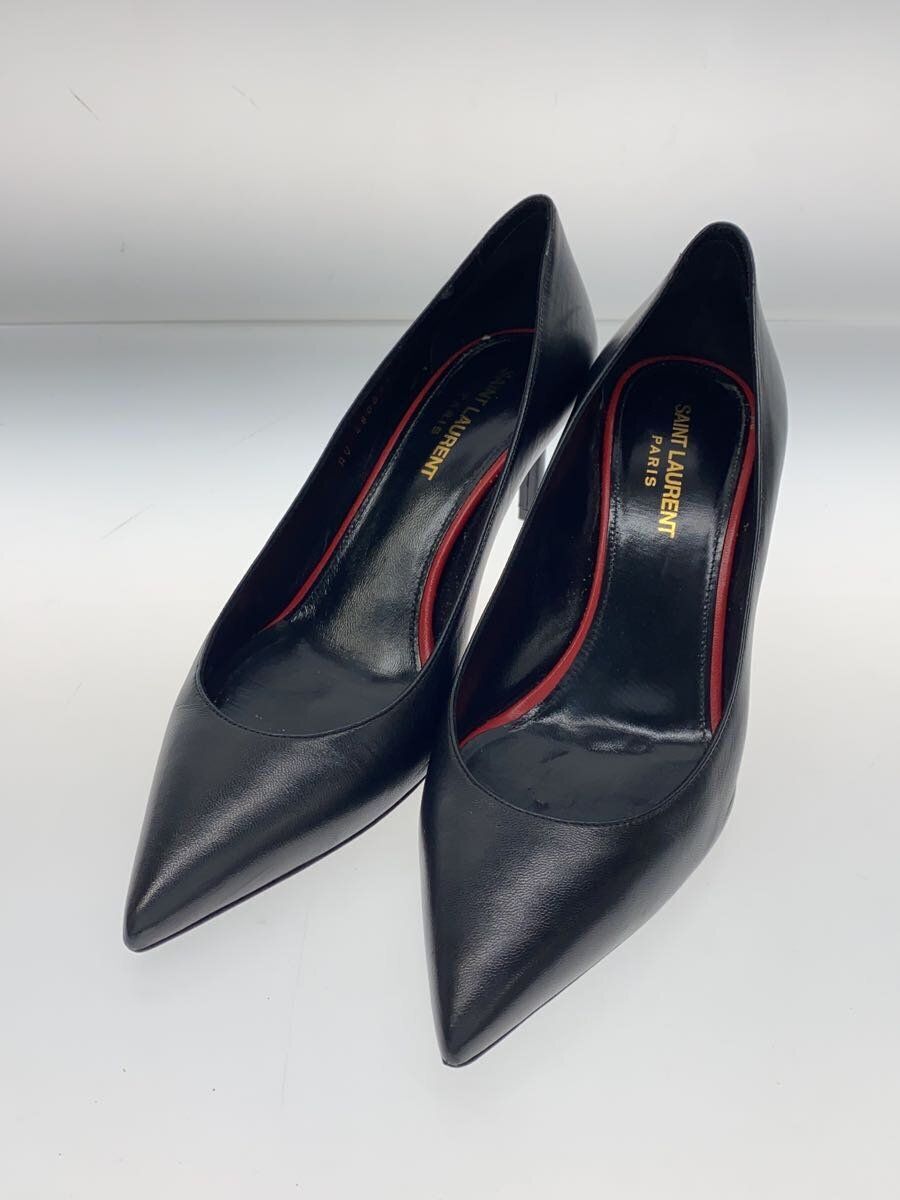 SAINT LAURENT decolte punta ferita 37 5 nero 480093 usate