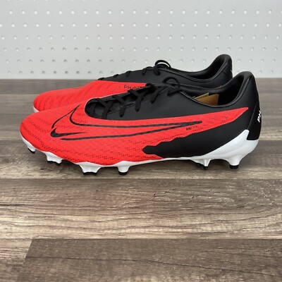 Nike Phantom GX Academy Multi-Ground Soccer Cleats Black Red