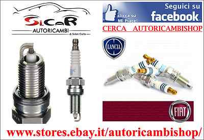 Kit 4 Candele Accensione - NGK IKR9J8 - Punto Abarth - Foto 12
