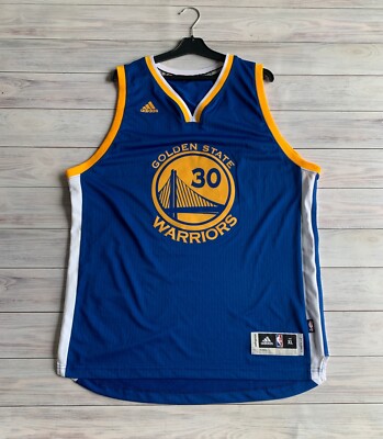 Golden State Warriors NBA Basketball Shirt Jersey Adidas Size XL #30 Curry 