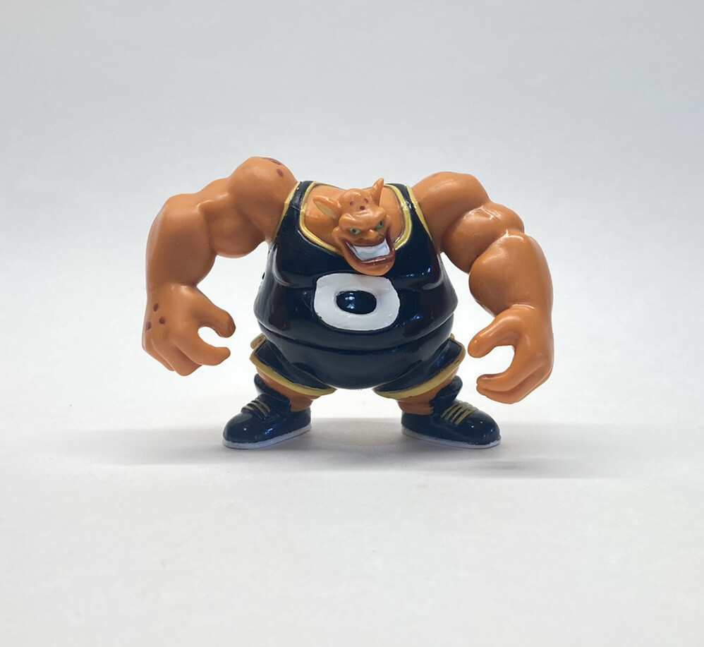 Vintage Warner Bros Space Jam Monstars Pound Action Figure Orange