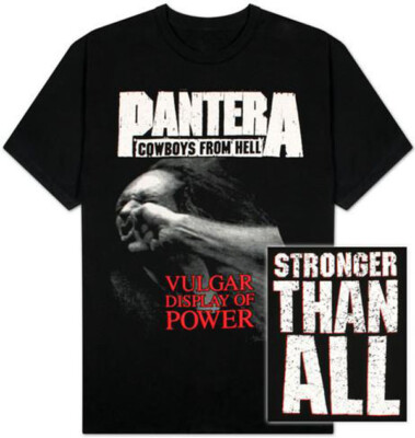 New Pantera Stronger Than All Cowboys from Hell Vulgar Display of