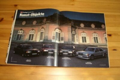 Autozeitung 11820) Mercedes 190E-Tuningspezial mit Modellen von Brabus, Lorinse