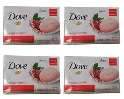 4 x Dove Go Fresh Revigorizante Beauty Bar 4 x 90g (16 Seifen)