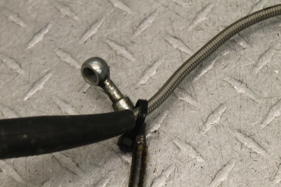 Kawasaki KX80 1983 manguera de freno delantero Foto 2 de 4