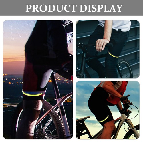 4 Pcs Reflective Trouser Clip Bicycle Clips for Pant Legs Cycling - Picture 12 of 12