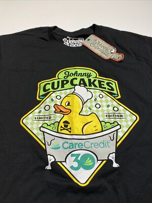 Johnny Cupcakes Men s Small T-Shirt Limited Addition Rubber Ducky New Tags ￼