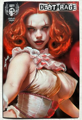 DEATHRAGE #6 SHIKARII PENNYWISE COSPLAY EXCLUSIVE UPCLOSE COVER LTD 100