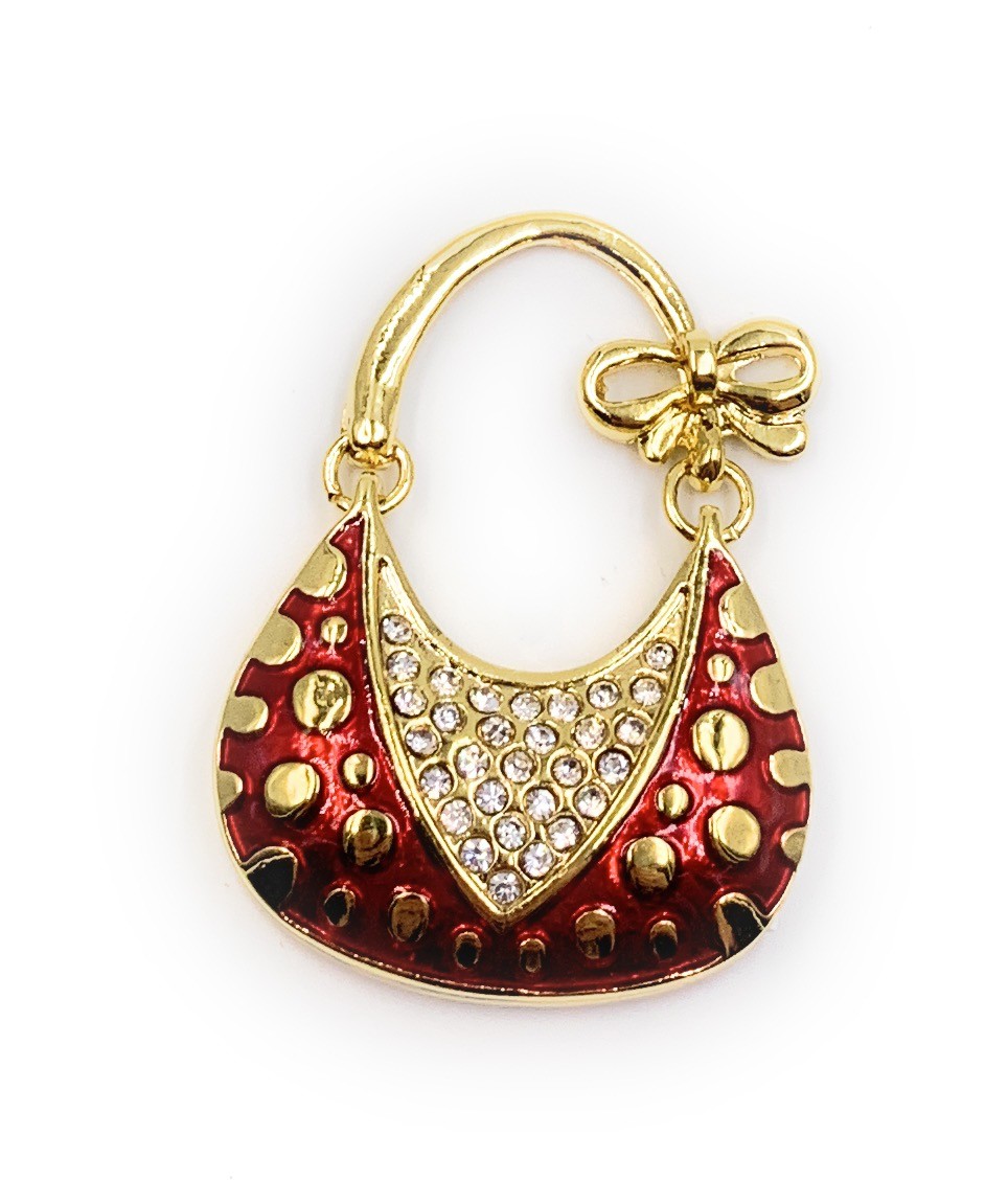 Handbag Gold Red Hand Bag Edel USB Stick 8GB 16GB 32GB 64GB USB 2.0-image