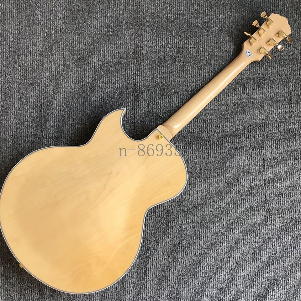 Chitarra Elettrica Hollow Body Byrdland Gold – 6 Corde, P90 Pickup, Corpo Mogano, Manico Mogano