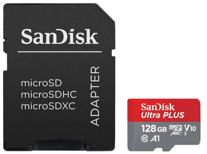 SanDisk 128GB Micro SD Ultra Class 10 SDXC SDHC Phone Memory Card and Adapter - Image 4 of 4