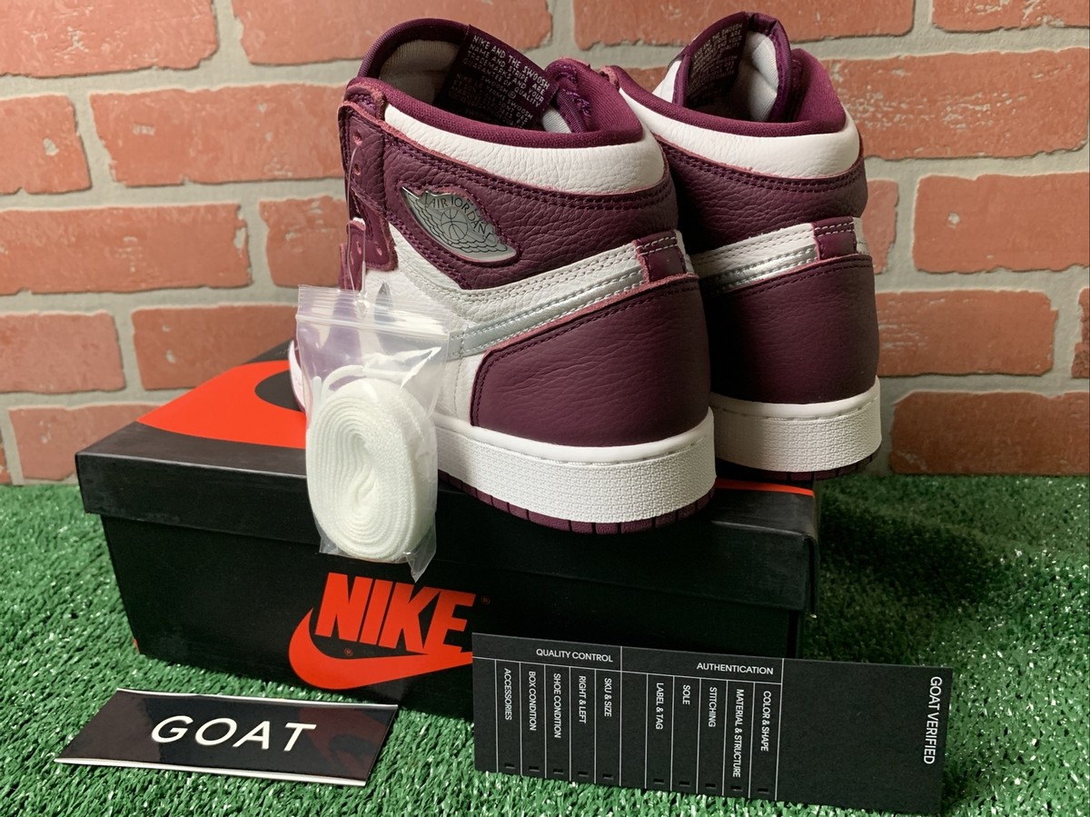Nike Air Jordan 1 Retro High OG Bordeaux GS Size 7Y | eBay