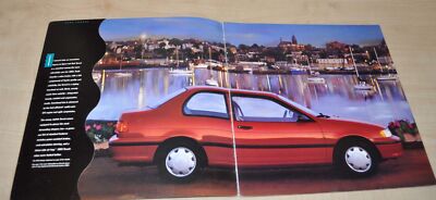 1993 Toyota Tercel Brochure Prospekt ENG | eBay