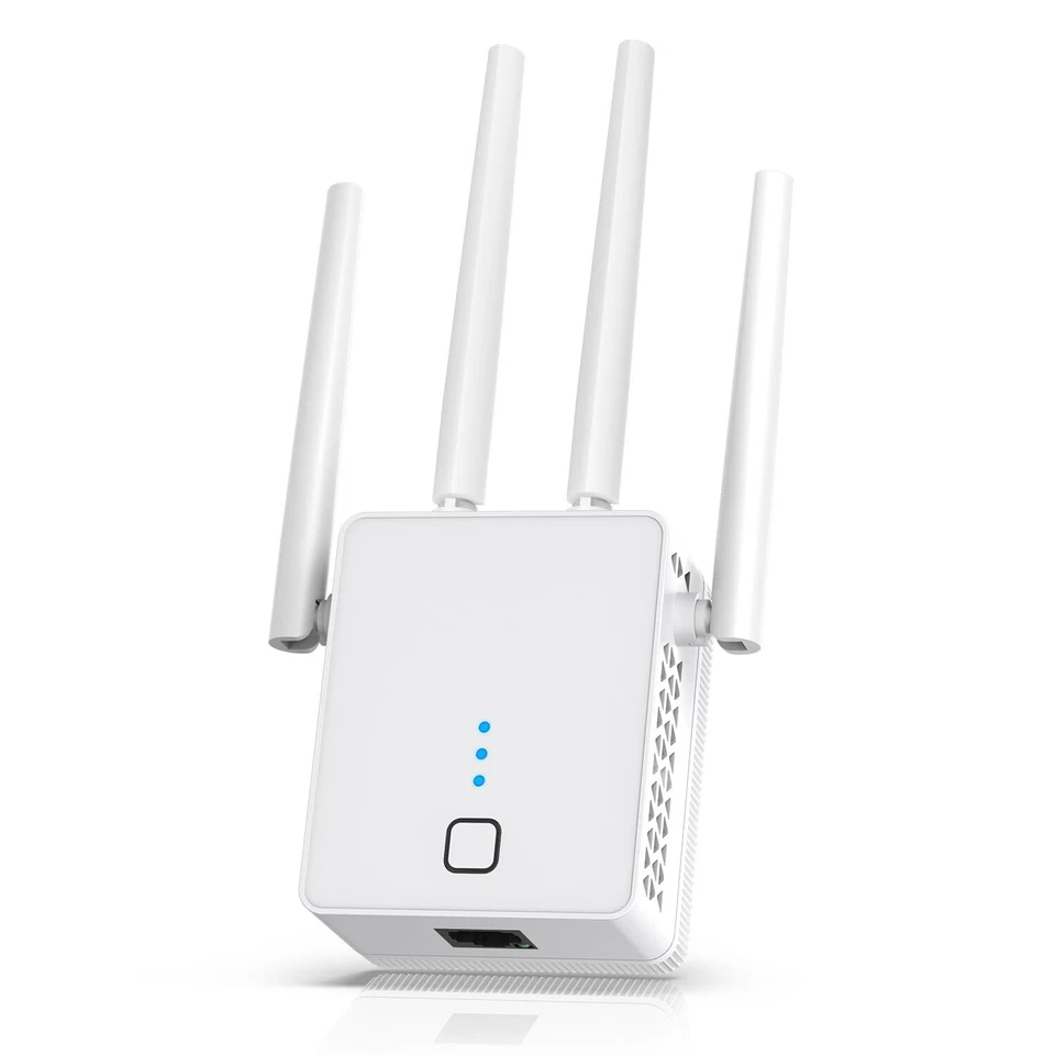 WiFi Extender, 2025 Fastest WiFi Booster 1200Mbps Dual Band 5GHz/2.4GHz OPEN BOX - Image 4 of 4