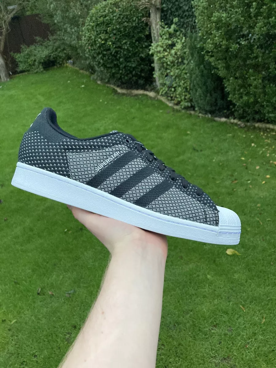 Adidas Originals Superstar Black Mens Trainers Limited Stock Uk