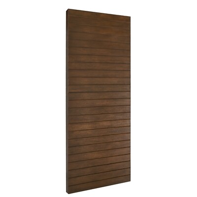 ETO DOORS Exterior Fiberglass Door SLAB - Multi Horizontal Plank, Textured Grain