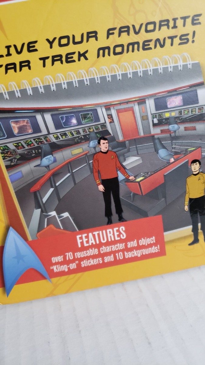 STUCK ON STAR TREK ステッカーブック STUCK ON STAR TREK ステッカーブック STUCK ON STAR TREK