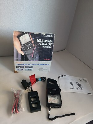 Radio Shack Model 22-1617-Range AC Volt-Ammeter, up to 300A & 600V