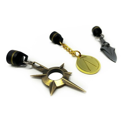 Valorant Mini Desktop Buddy - 3 Pack - Magnetic Metal Gaming Acc w/ Velvet Bag