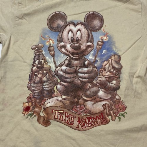 Disney Store Studio Collection Mickey Mouse Tiki Kingdom Shirt Youth Size Large - Picture 2 of 6