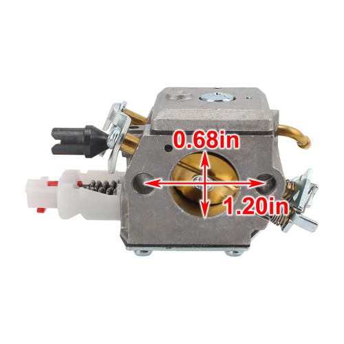 Carburetor Carb Kit For Husqvarna 340 345 350 346XP 353 Chainsaw One Line Type - Picture 5 of 14